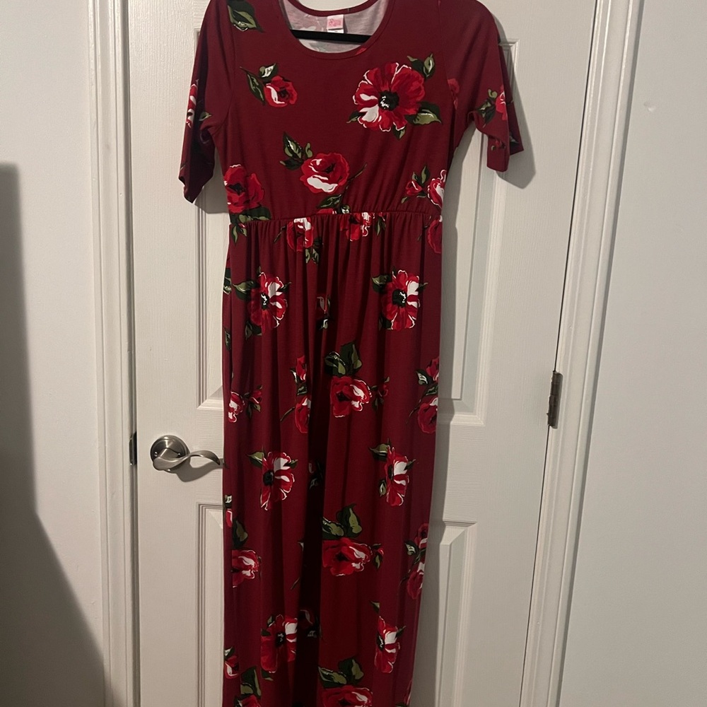 Ricrac and ruffles Mommy Dress